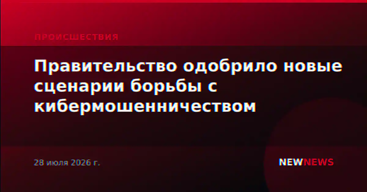 Правительство одобрило новые сценарии борьбы с кибермошенничеством