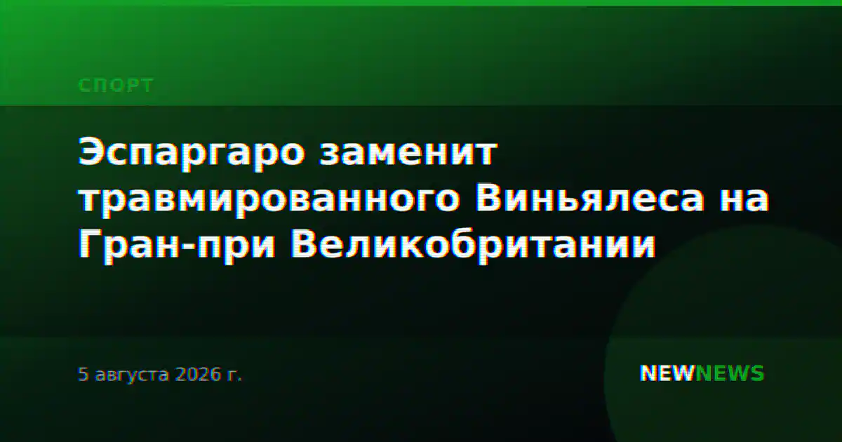 Эспаргаро заменит травмированного Виньялеса на Гран-при Великобритании