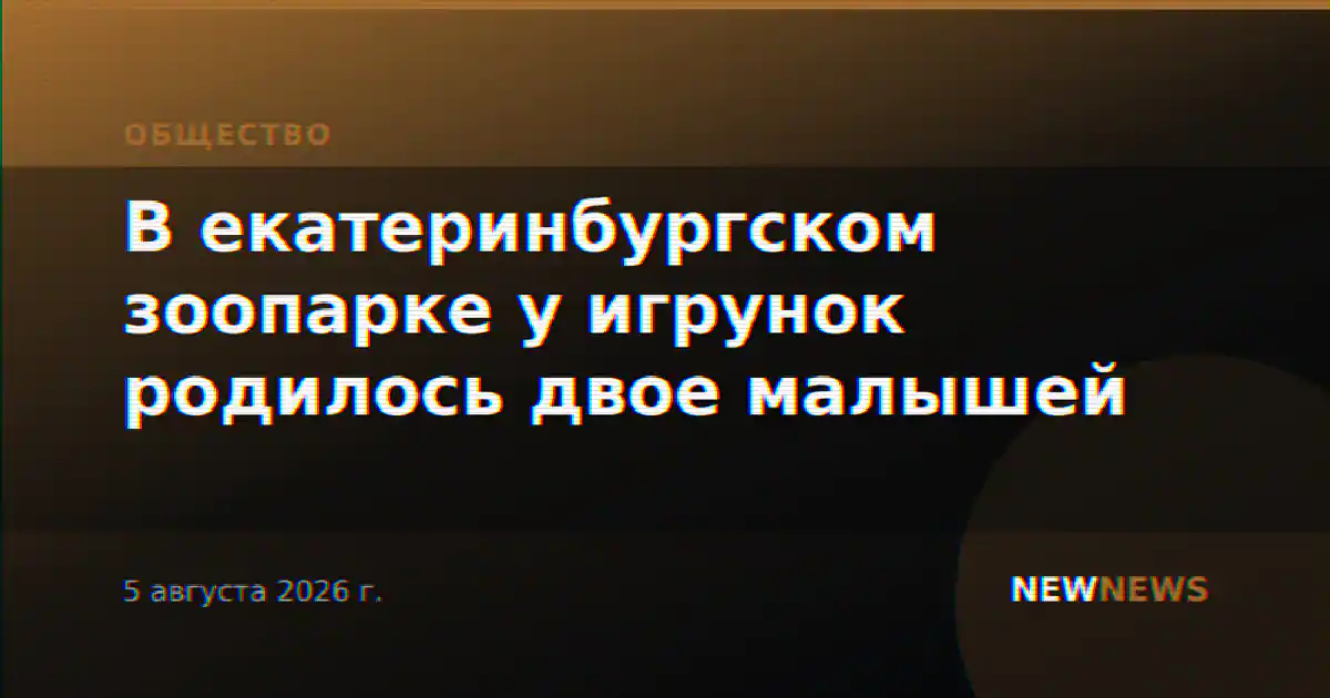 В екатеринбургском зоопарке у игрунок родилось двое малышей