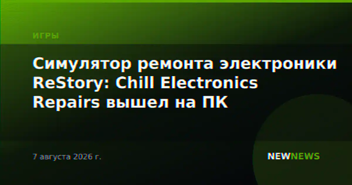 Симулятор ремонта электроники ReStory: Chill Electronics Repairs вышел на ПК