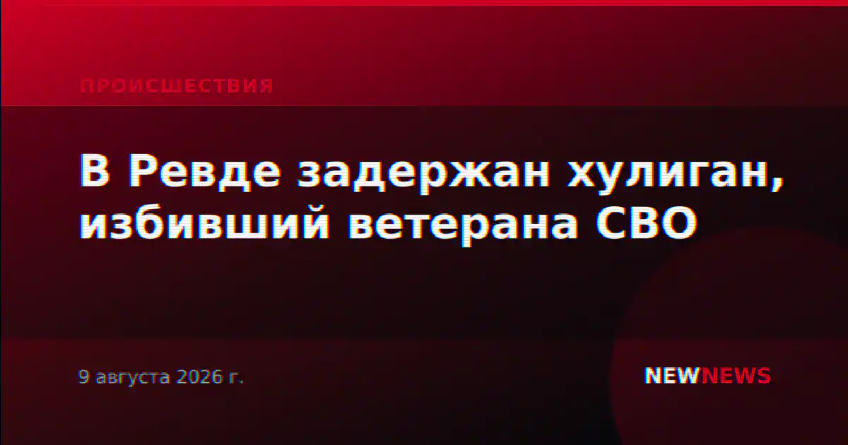В Ревде задержан хулиган, избивший ветерана СВО