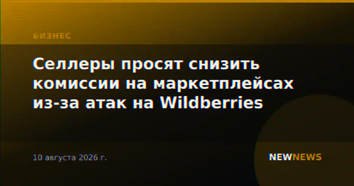 Селлеры просят снизить комиссии на маркетплейсах из-за атак на Wildberries