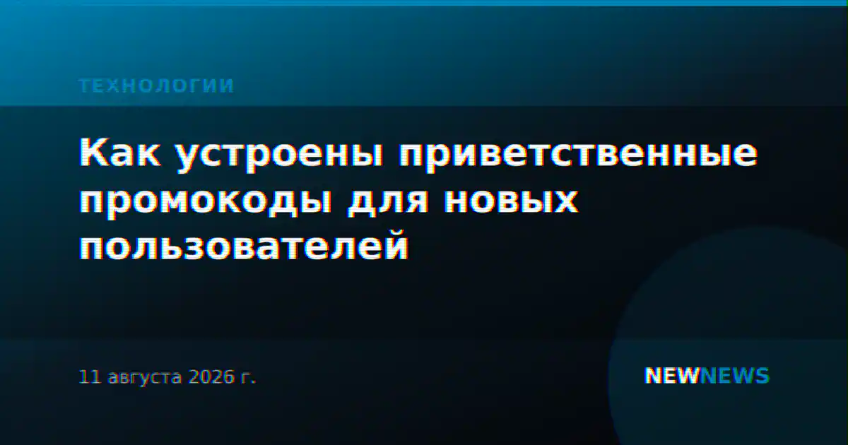 Как устроены приветственные промокоды для новых пользователей