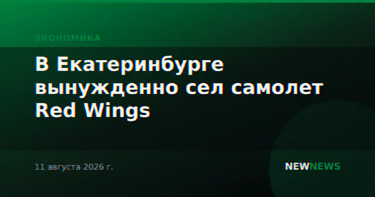 В Екатеринбурге вынужденно сел самолет Red Wings