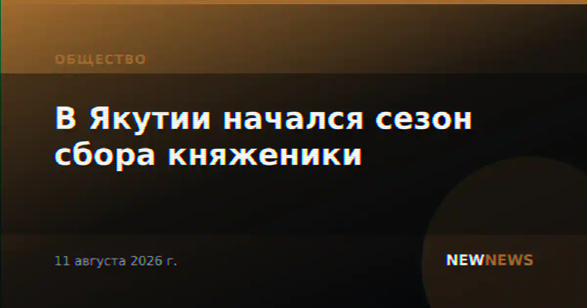 В Якутии начался сезон сбора княженики