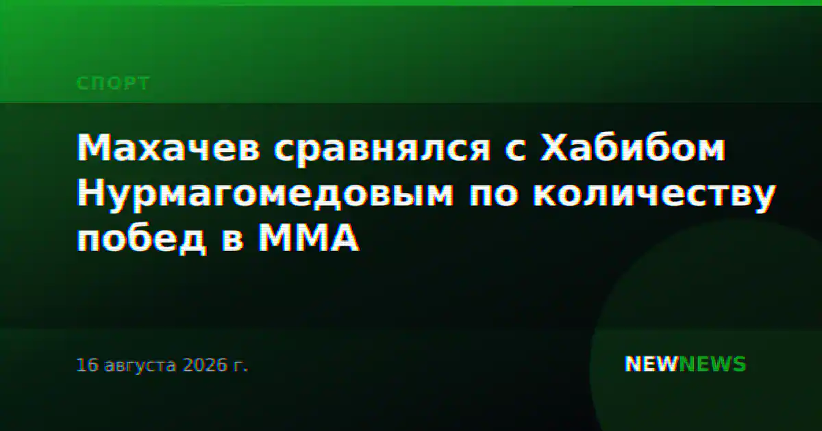 Махачев сравнялся с Хабибом Нурмагомедовым по количеству побед в ММА