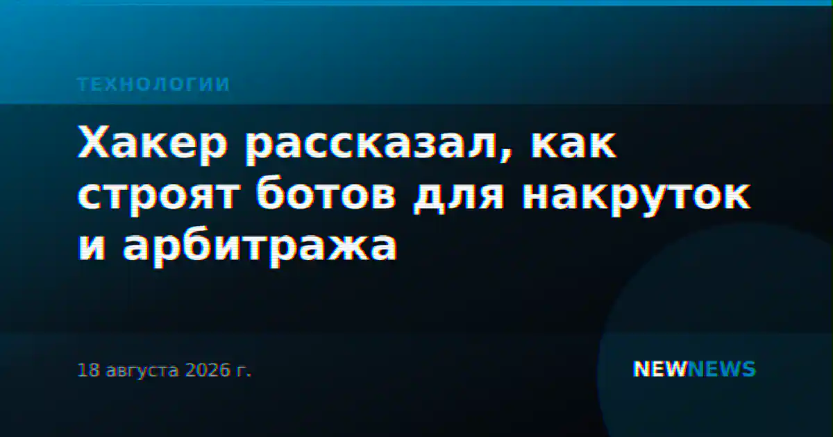 Хакер рассказал, как строят ботов для накруток и арбитража