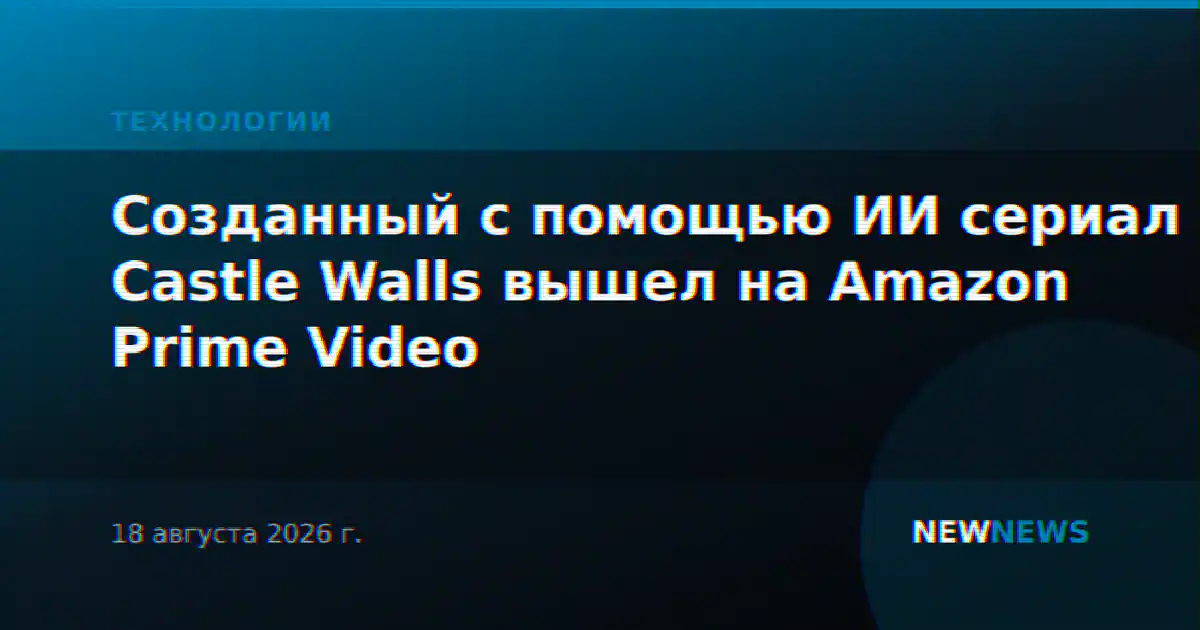 Созданный с помощью ИИ сериал Castle Walls вышел на Amazon Prime Video